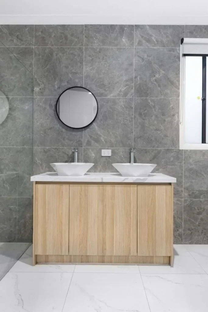 Contemporary bathroom renovation completed by Potenza Group in Essex